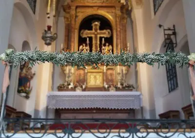 Kirchendeko Weiss